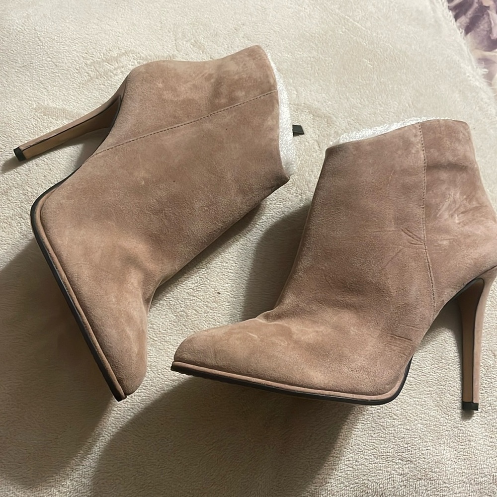 New Vince Camuto suede ankle boots
